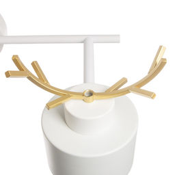 Бра «Сохата», 3хЕ27, 40 Вт, 60×15×22 см, белый с золотом