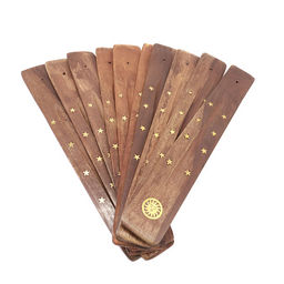 Подставка под благовония PATTI Лыжа Солнце дерево уп 10шт 26см