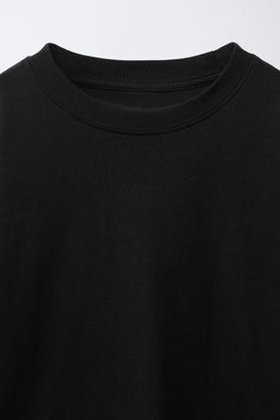 CAMISETA LISA / Negro - Zara фото 3