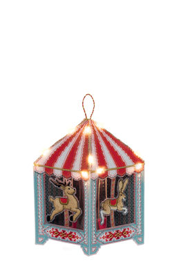 Набор для вышивания PANNA IG-7354 Игрушка. Карусель 16.5 х 19 см