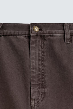 BERMUDA DENIM RELAXED FIT / Marr?n