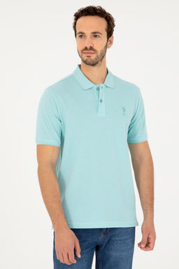 Мужская футболка водно-зеленого цвета Неожиданная скидка в корзине - U.s. polo assn фото 3