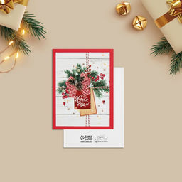 Цена за 20 шт. Открытка - мини новогодняя «Уют», 6×8 см