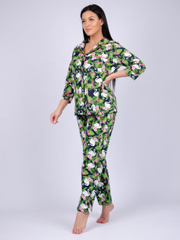 Пижама, домашний костюм ДК-698-лебеди - Ihomelux фото 3