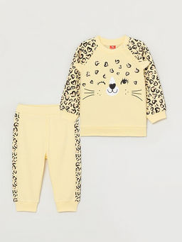 CRB wear/CWNG 90062-30-299 Комплект для девочки (джемпер, брюки), светло-желтый/Ex.Cherubino фото 6