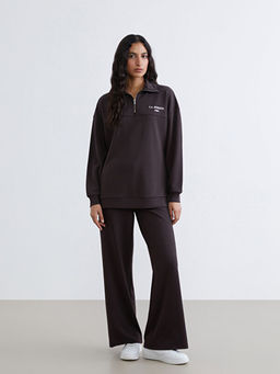 L.A. Athletic Nak??l? Kad?n Kal?n Sweatshirt Tunik