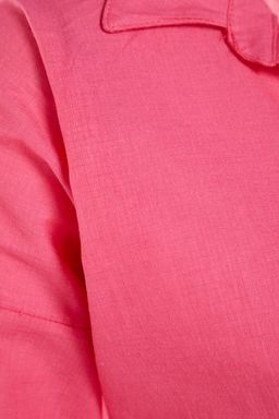 TRENDYOLMILLA Beyaz Dokuma Flaml? Pamuk Mini Plaj Elbisesi TBESS21EL3979 фото 35