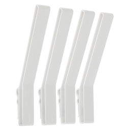 Цена за 2 шт. Сушилка на батарею Kuber Home, комплект 4шт, белая 452-142