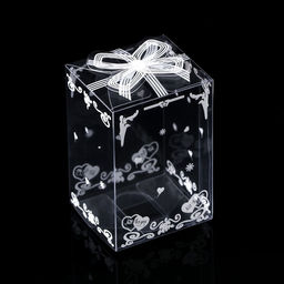 Цена за 5 шт. Складная коробка из PVC 4,5 х 5 х 7,5 см - UPAK LAND фото 2