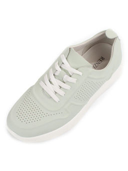 05-PDL195-3-2 LT. GREEN Кроссовки женские (натуральная кожа) - Фабричный китай фото 2