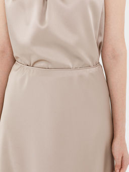 Юбка атласная