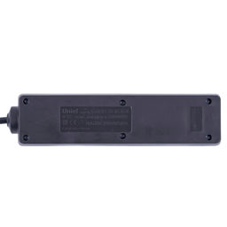 S-GCU3-7B BLACK Удлинитель серии Ultra, шнур 7м., 3 гнезда, 16A, с/з. Черный. TM Uniel