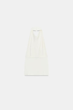 TOP DRAPEADO FLUIDO / Blanco roto - Zara фото 8