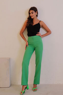 11157 Брюки салатовые летние