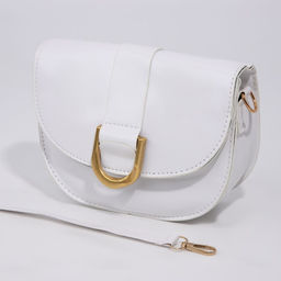 Сумка-мессенджер на магните, цвет белый - Simaland фото 4