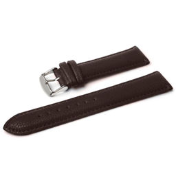 Ремешок для часов натуральная кожа темно-коричневый C3-22dark-brown
