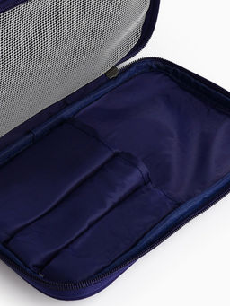 Kristaller Косметичка дорожная мужская Travel Have a good trip, синий