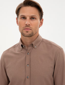 Vizon Slim Fit Uzun Kollu G_mlek