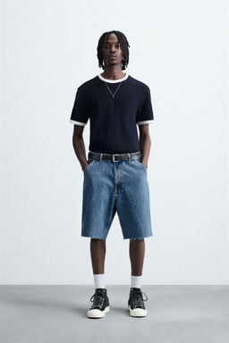 CARPENTER POCKET DENIM BERMUDA SHORTS - Zara фото 19