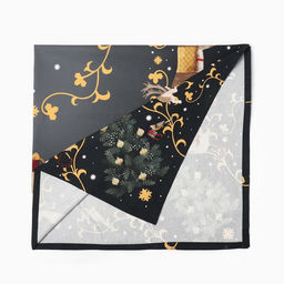 Скатерть новогодняя «Этель» Fairy tale, 150×220 см +/-3 см с ВГМО, 100% хлопок, саржа 190 г/м²