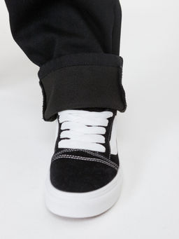 Джинсы-багги утеплённые для мальчиков - Синий мир фото 2