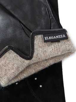 Перчатки женские 100% ш IS8592 black - Eleganzza фото 4