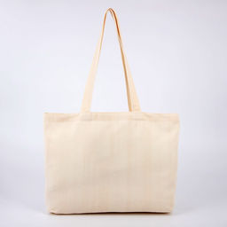 Сумка-шопер без молнии, без подкладки, цвет бежевый - Nazamok фото 8