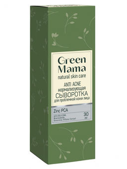 Сыворотка для лица нормализующая ANTI_ACNE, 30 мл - Green mama фото 4