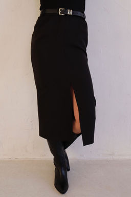 Юбка миди-макси с разрезом спереди - Martichelli фото 95