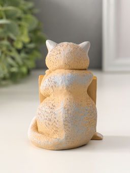 Фигурка «Кот с картиной», 9×6.5×4.8 см