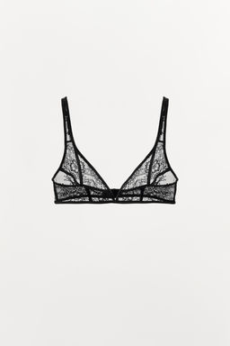 LACE TRIANGLE BRALETTE - Zara фото 5
