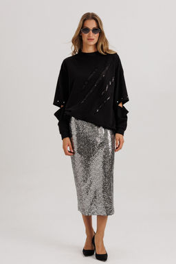 Костюм Lars Style 1147 черный, серо-серебряный