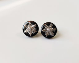 Серьги с керамикой