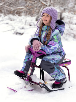 Комбинезон 8з1024 лаванда/серый - Nikastyle фото 5