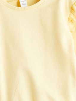 Bisiklet Yaka K?z ?ocuk Sweatshirt
