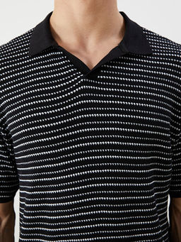 Polo Yaka ?izgili Erkek Ti??rt