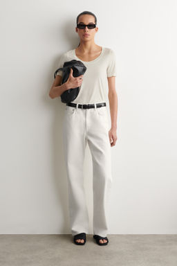 CAMISETA DE SEDA SLIM FIT - H&m фото 10