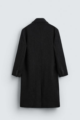 WOOL COAT BOUCL_ TEXTURE - Zara фото 8