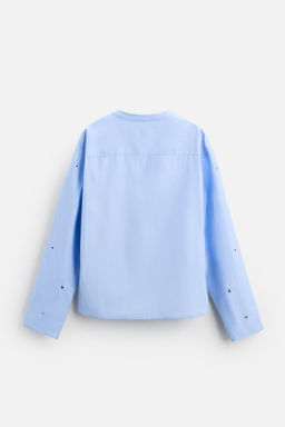 LIMITED EDITION STUDDED SHIRT - Zara фото 8