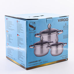 18063-1 Набор кастрюль 6пр Swisgold (х4) - Mayer&boch фото 7