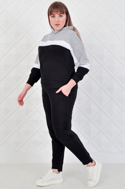 Арт.2334 Костюм женский  50-58 (5шт.) Цвет:черный, белый, серый