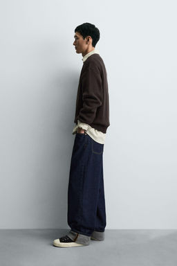 COTTON TEXTURE SWEATER - Zara фото 4