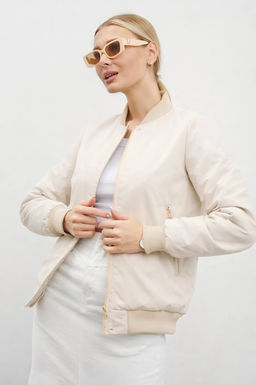 Бомбер женский демисезонный HN-4 голубой - Yollochka фото 11