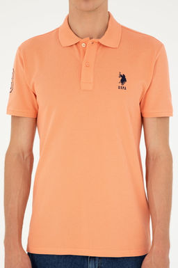 Футболка U.S. Polo Assn Salmon хлопок  фото 6