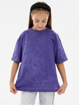 Футболка Винтаж фиолет Девочка - София фото 13