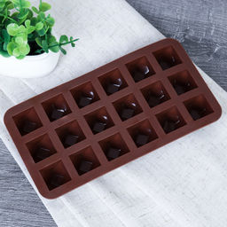 Форма силиконовая для льда и конфет 18 ячеек / HL-212 / уп 300/ 17,8*9,5*1,7 см/0,040/Алмаз - Галеонтрейд фото 2