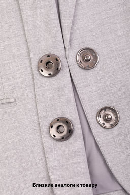 Кнопка пришивная Gamma KLM-250 металл d 25 мм 10 шт. №03 под бронзу