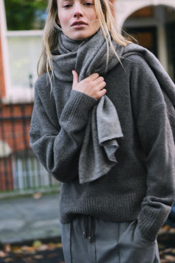 SOFT PLAIN KNIT SWEATER - Zara фото 14