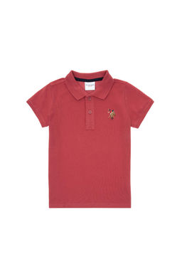 Erkek _ocuk Vi_ne Basic Polo Yaka Ti__rt Sepette S_rpriz _ndirim