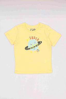 CRB wear / CSBB 63852-30-415 Футболка для мальчика,желтый/Ex.Cherubino